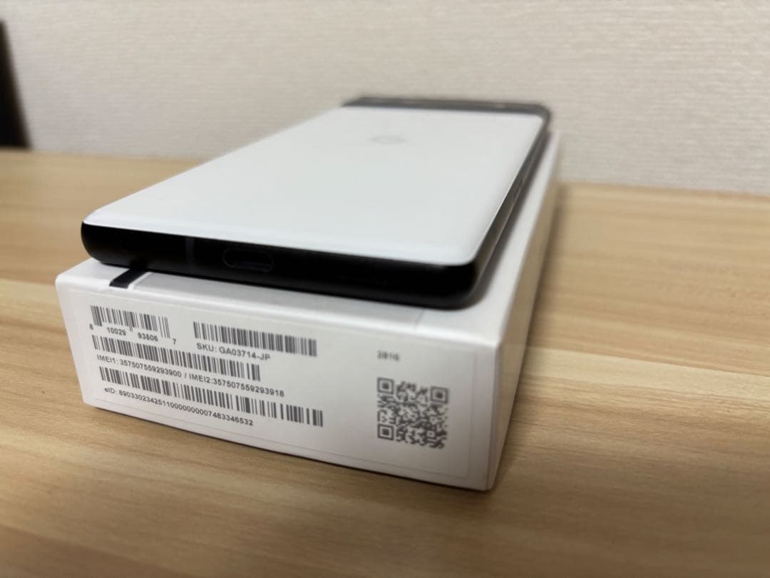 [美品]Google Pixel 6a ホワイト