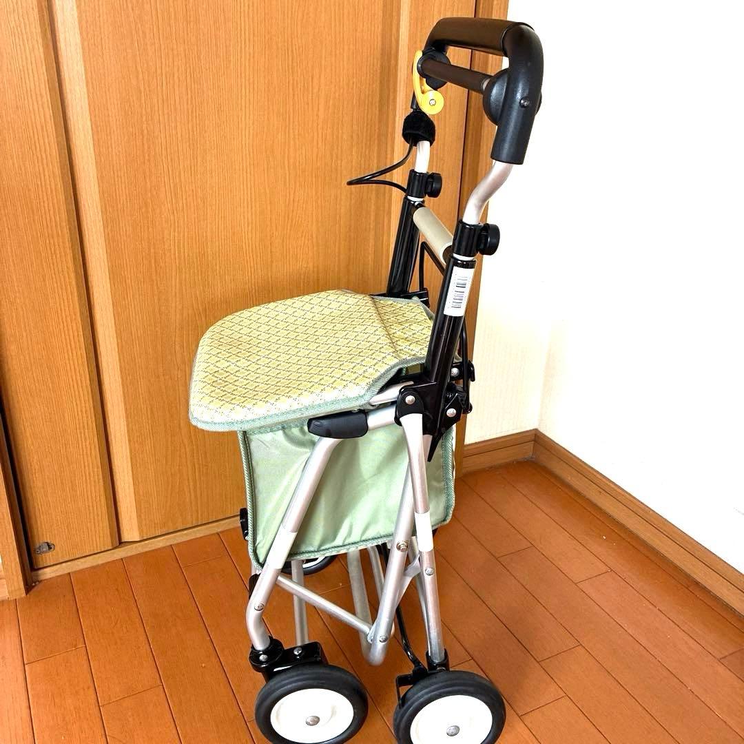 【極美品】シルバーカー 象印ベビー ライトミニ 手押し車介護用品 歩行補助