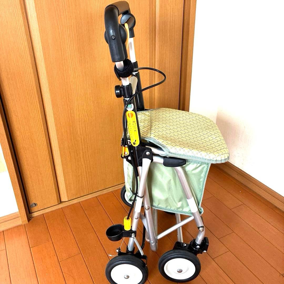 【極美品】シルバーカー 象印ベビー ライトミニ 手押し車介護用品 歩行補助