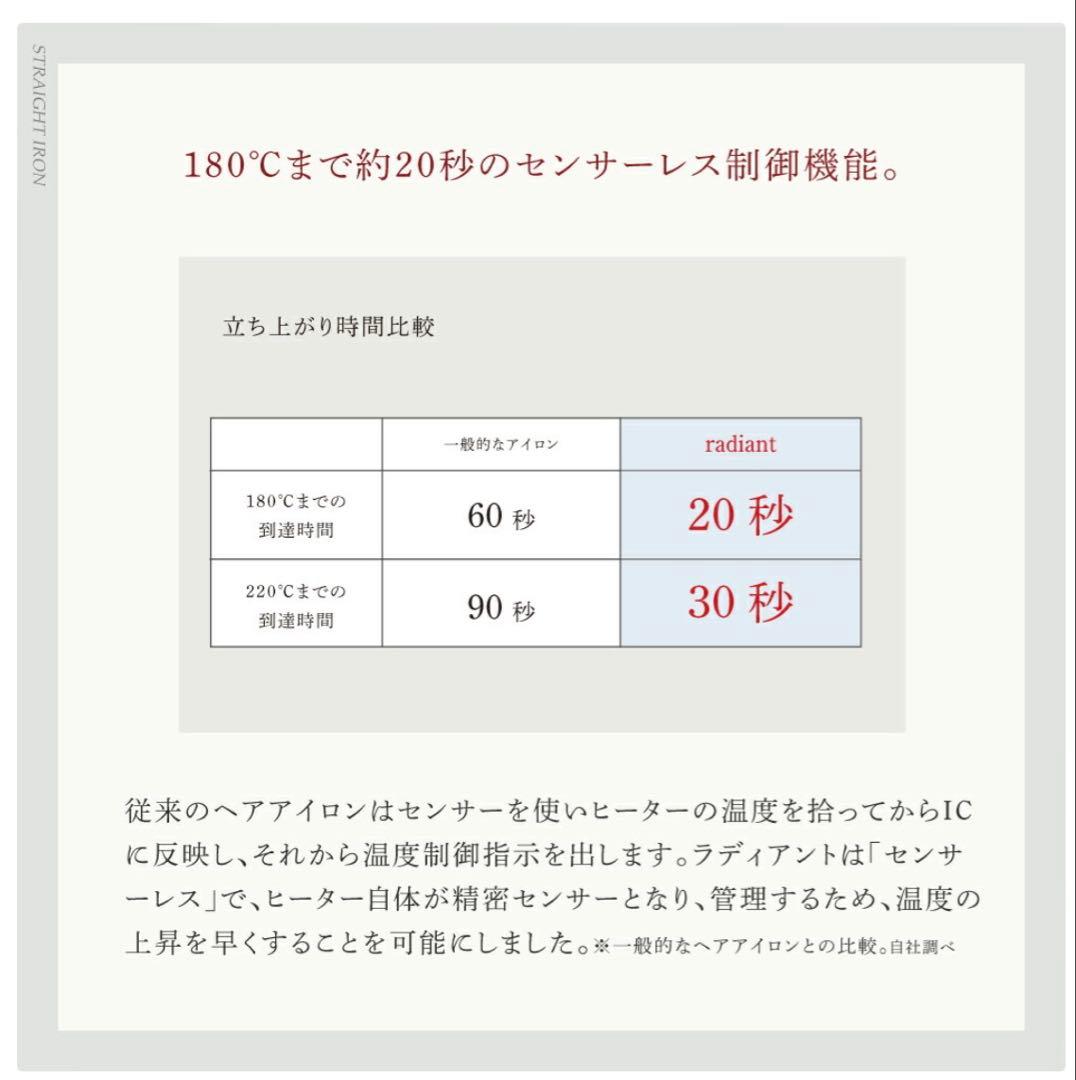 radiant mini MKR-129 ラディアント ミニ ヘアアイロン