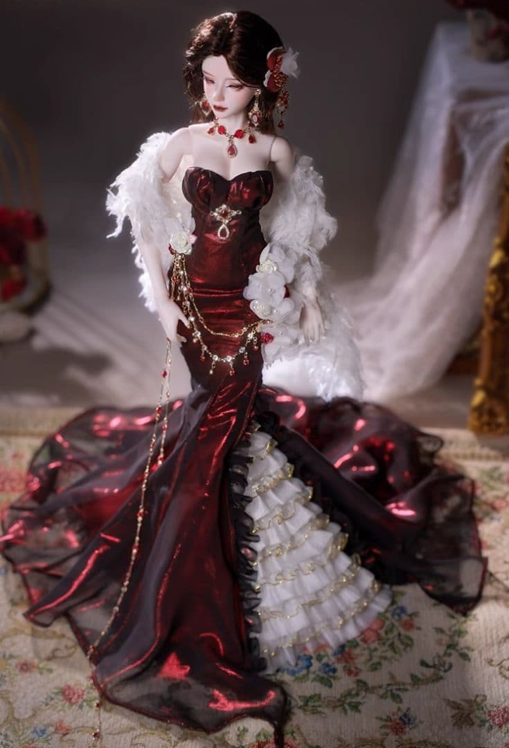 AX132 BJD 1/4 ドール本体 Delphi 球体関節人形 ハンドメイド
