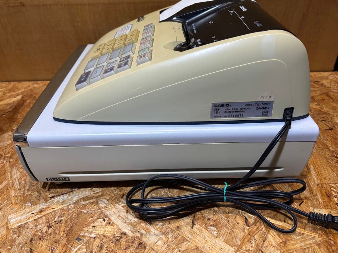 レジスター TE-M80 CASIO カシオ 訳アリ