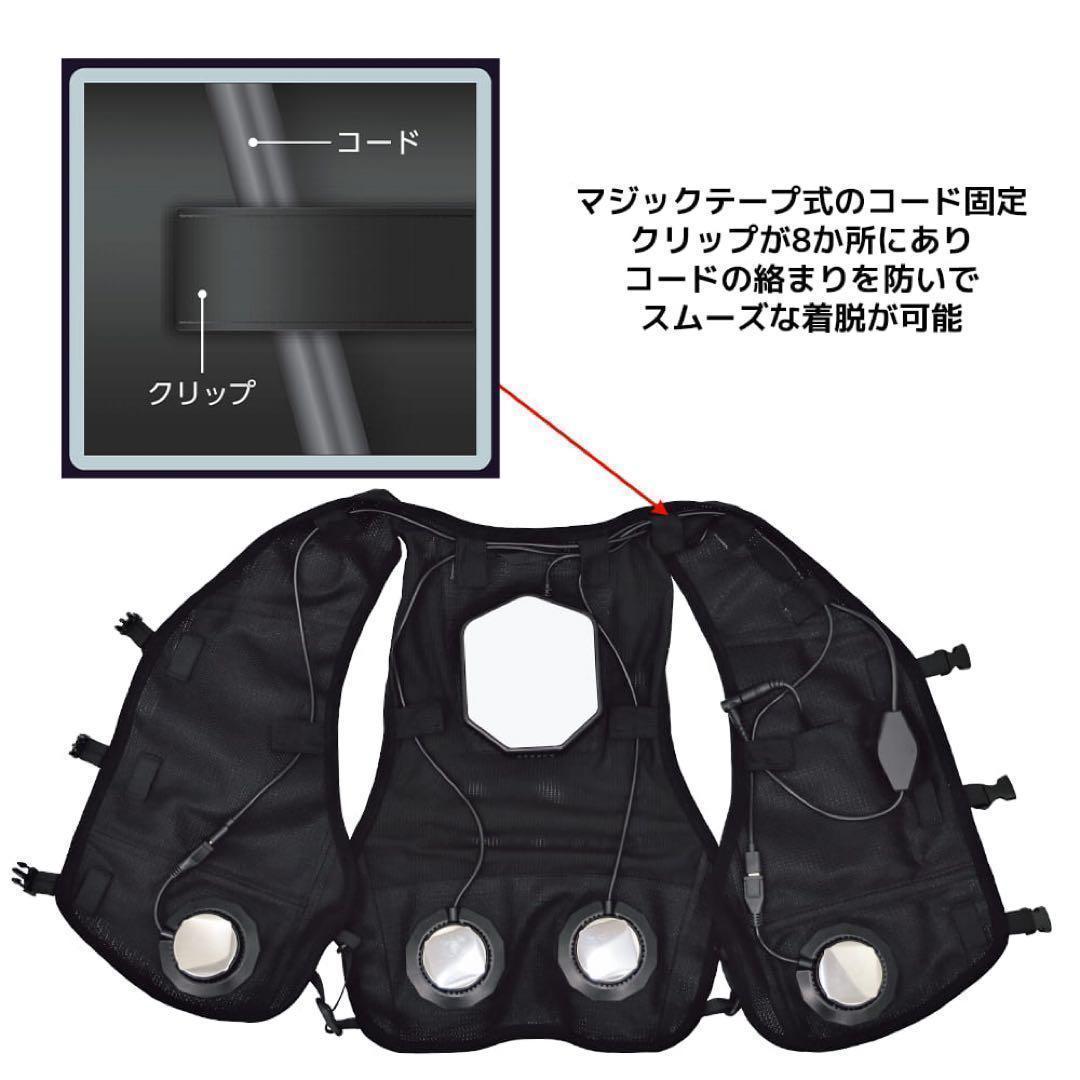 ワークマン　ウィンドコアアイス×ヒーターペルチェベストPRO2　874