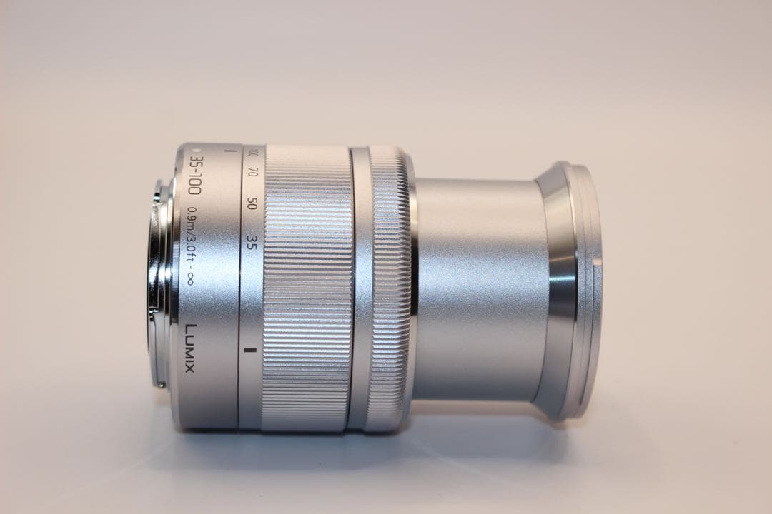 ★美品★フード付き★ LUMIX 望遠レンズ　35-100mm 手ぶれ補正付き