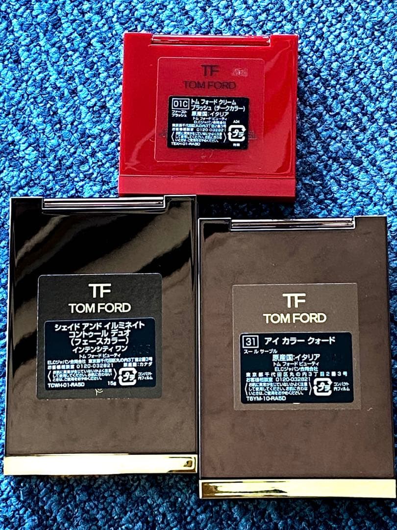 ★新品★ TOM FORD シェーディング＋２回使用：チーク・アイシャドウ