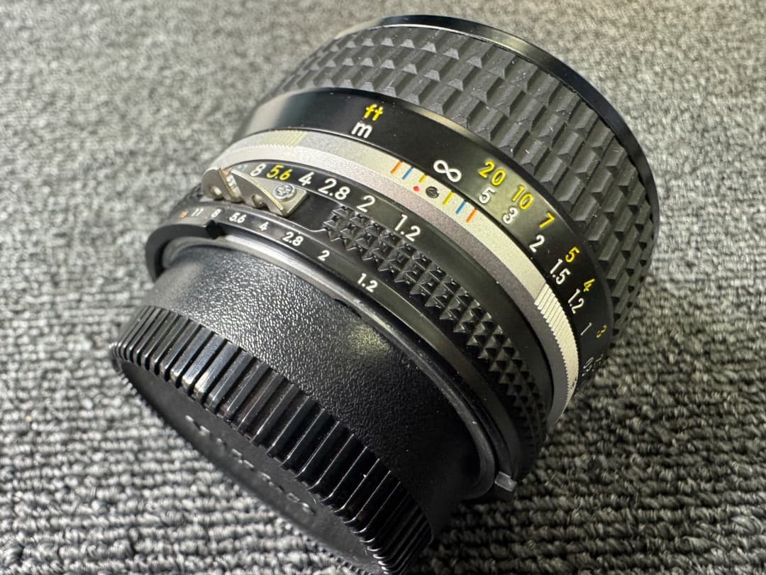 新品同様　ニコン　Nikon　AI Nikkor　50mm f/1.2S　フード