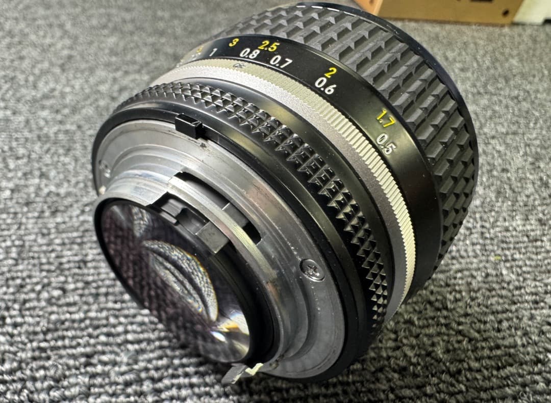 新品同様　ニコン　Nikon　AI Nikkor　50mm f/1.2S　フード