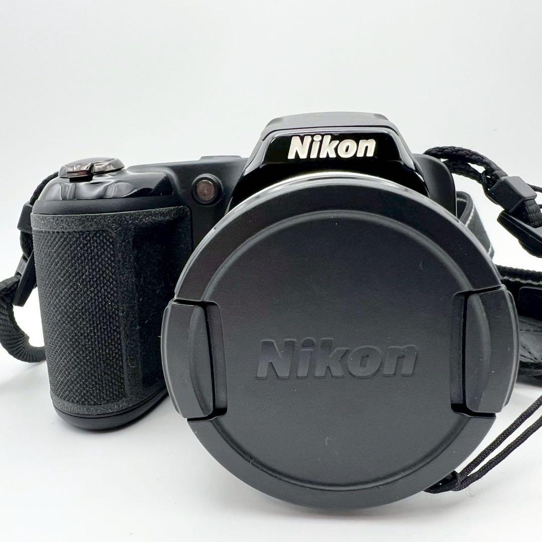 【完動品】Nikon COOLPIX L340 コンデジ ブラック 動作確認済