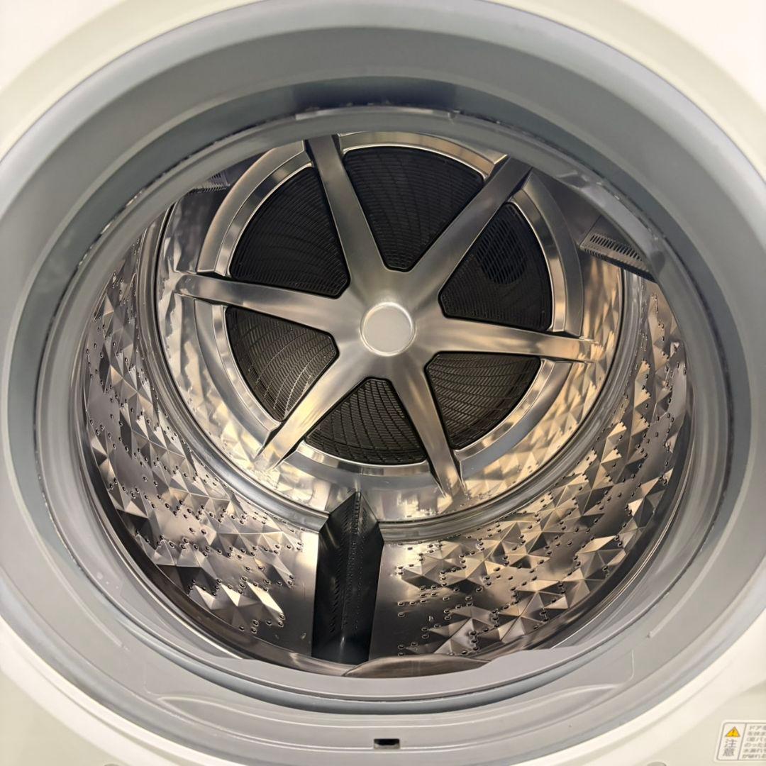 957 キューブル ドラム式洗濯機 10キロ 5キロ ヒーター乾燥 洗剤自動投入