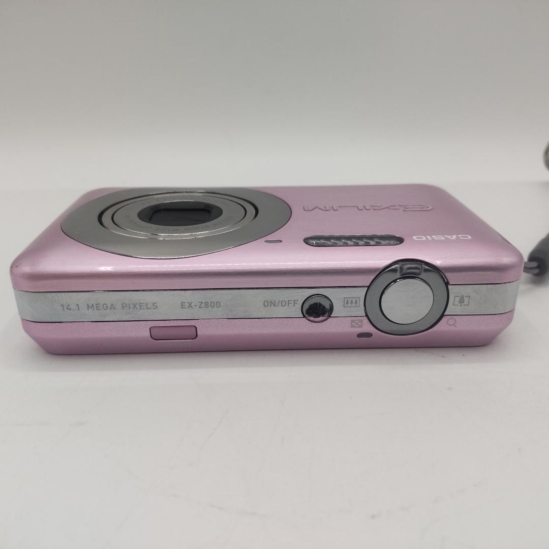 ジャンク CASIO カシオ EXILIM EX-Z800 ピンク コンデジ