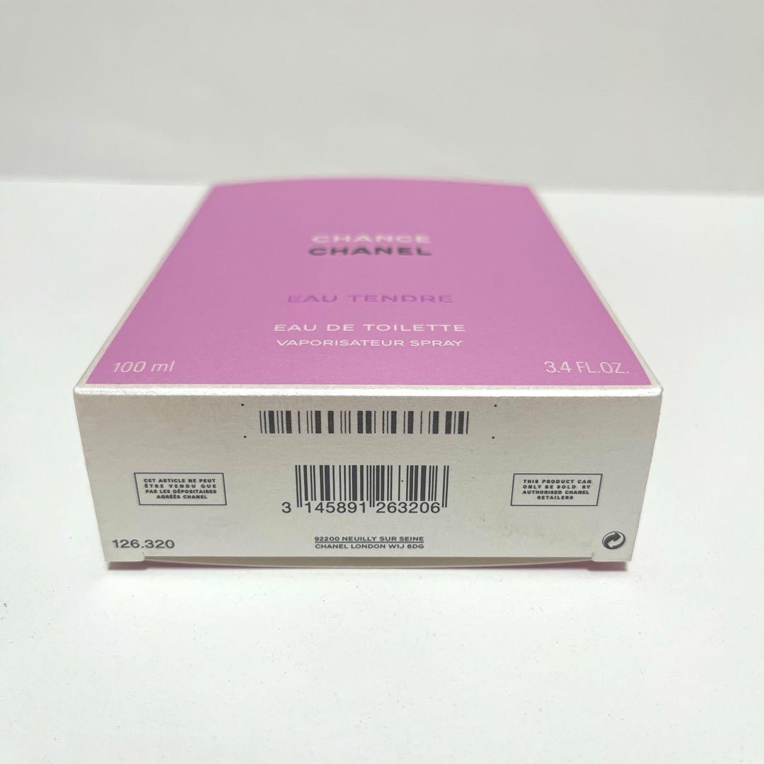 【未使用】CHANCE CHANEL EAU TENDRE 100ml