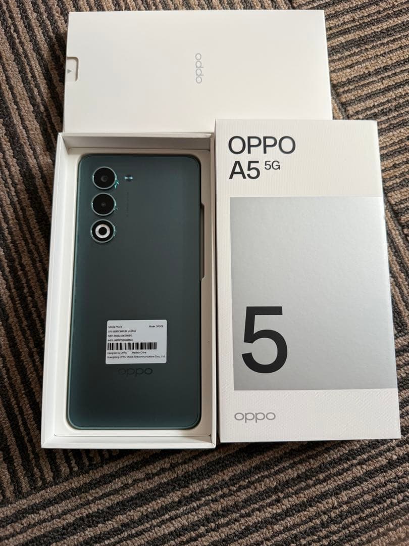 OPPO A5 5G4GB RAM128GBストレージグリーン