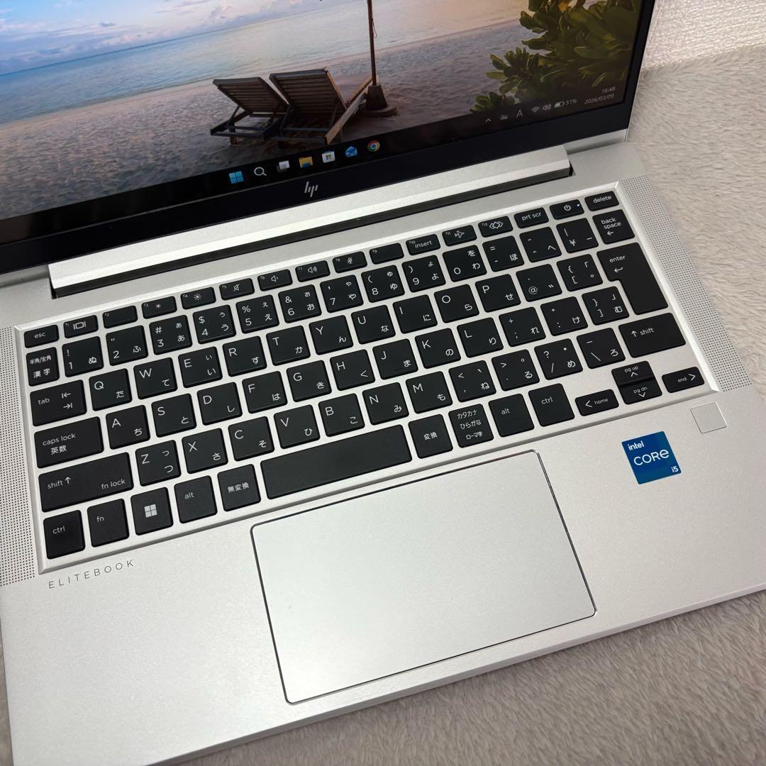 HP EliteBook 13世代 i5 高級軽型ノートPC 16GB