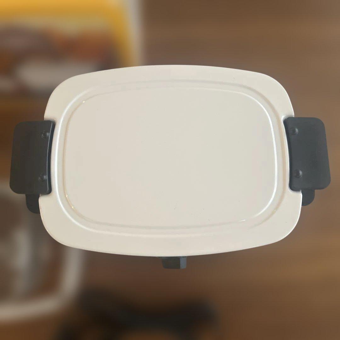 美品⭐︎YAMAZEN 揚げ物の達人 ホワイト 電気フライヤー