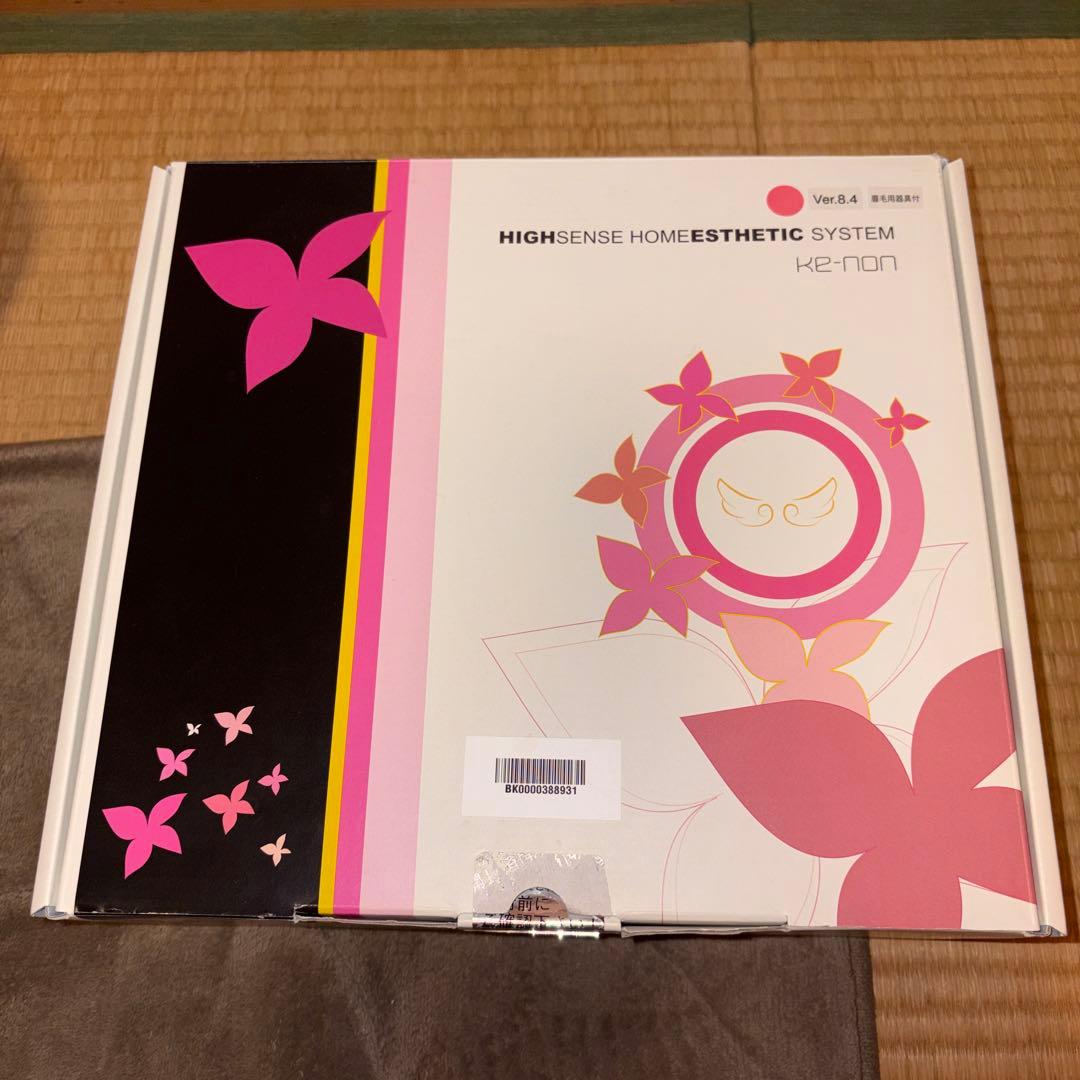 ke-non ケノン 脱毛器 ピンクゴールド Ver 8.4 眉毛脱毛器付き