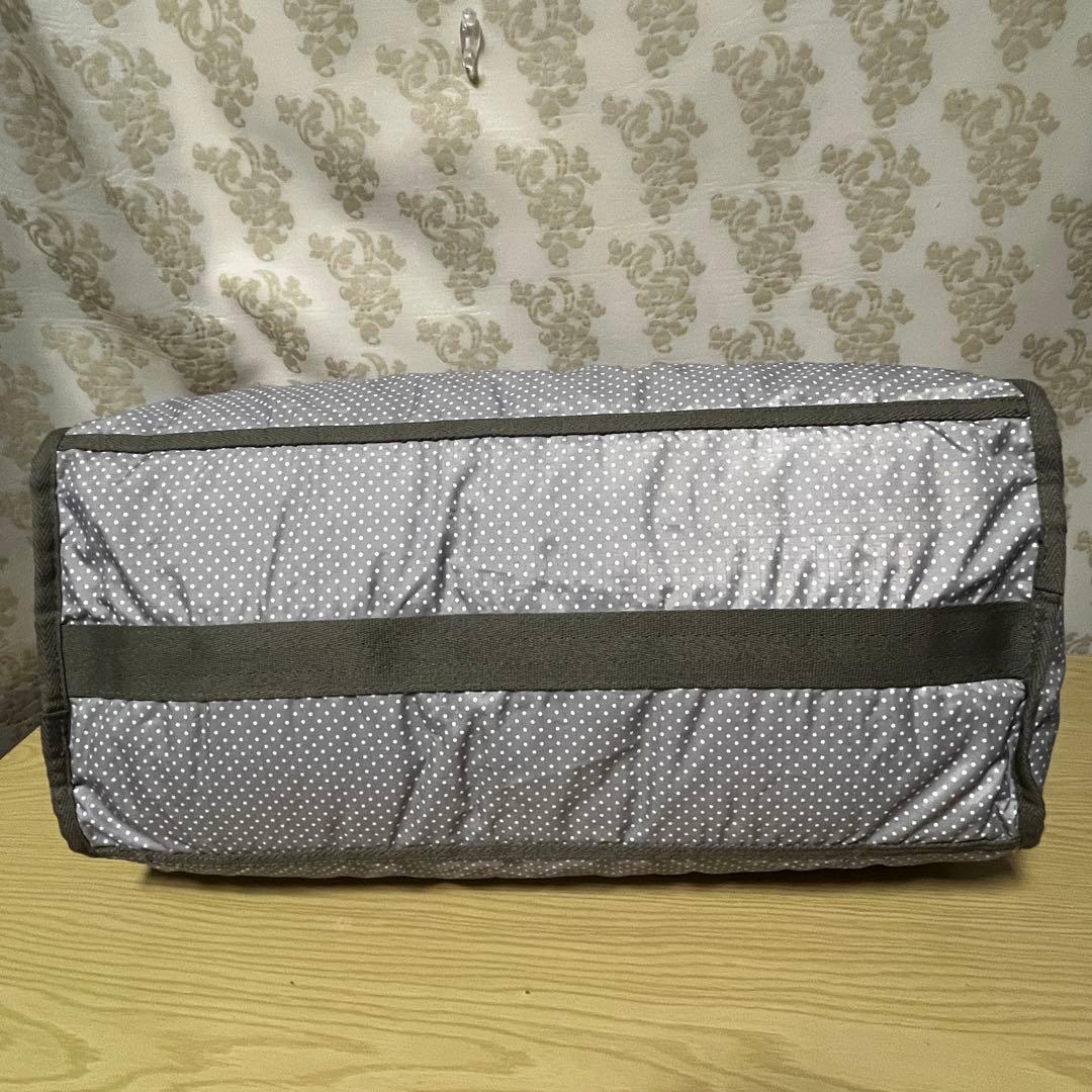 極美品☆LESPORTSACレスポートサック2wayボストンバッグ特大ドット柄