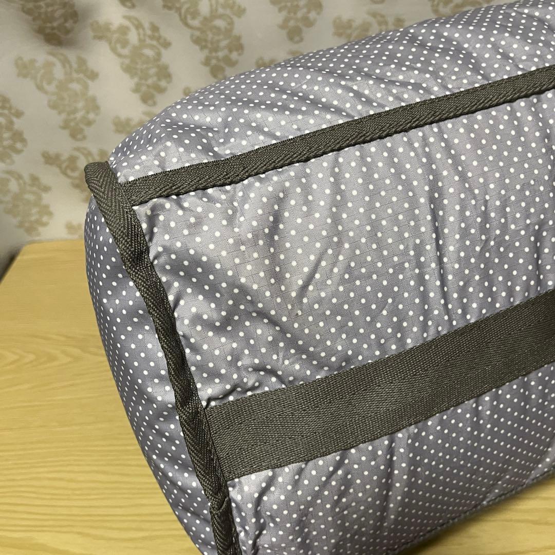 極美品☆LESPORTSACレスポートサック2wayボストンバッグ特大ドット柄