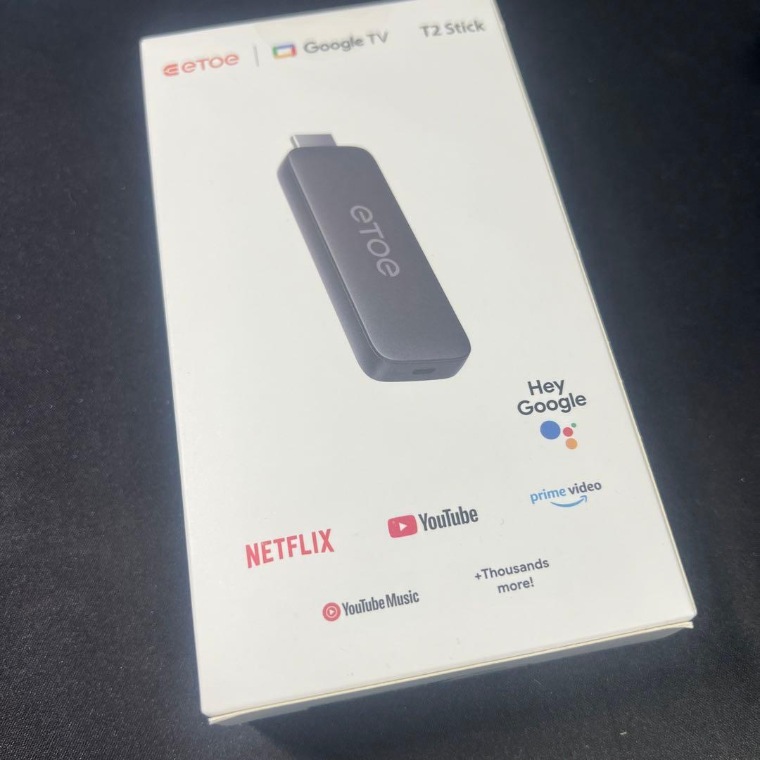 ETOE Google TV 搭載 ストリーミングデバイス Netflix認定