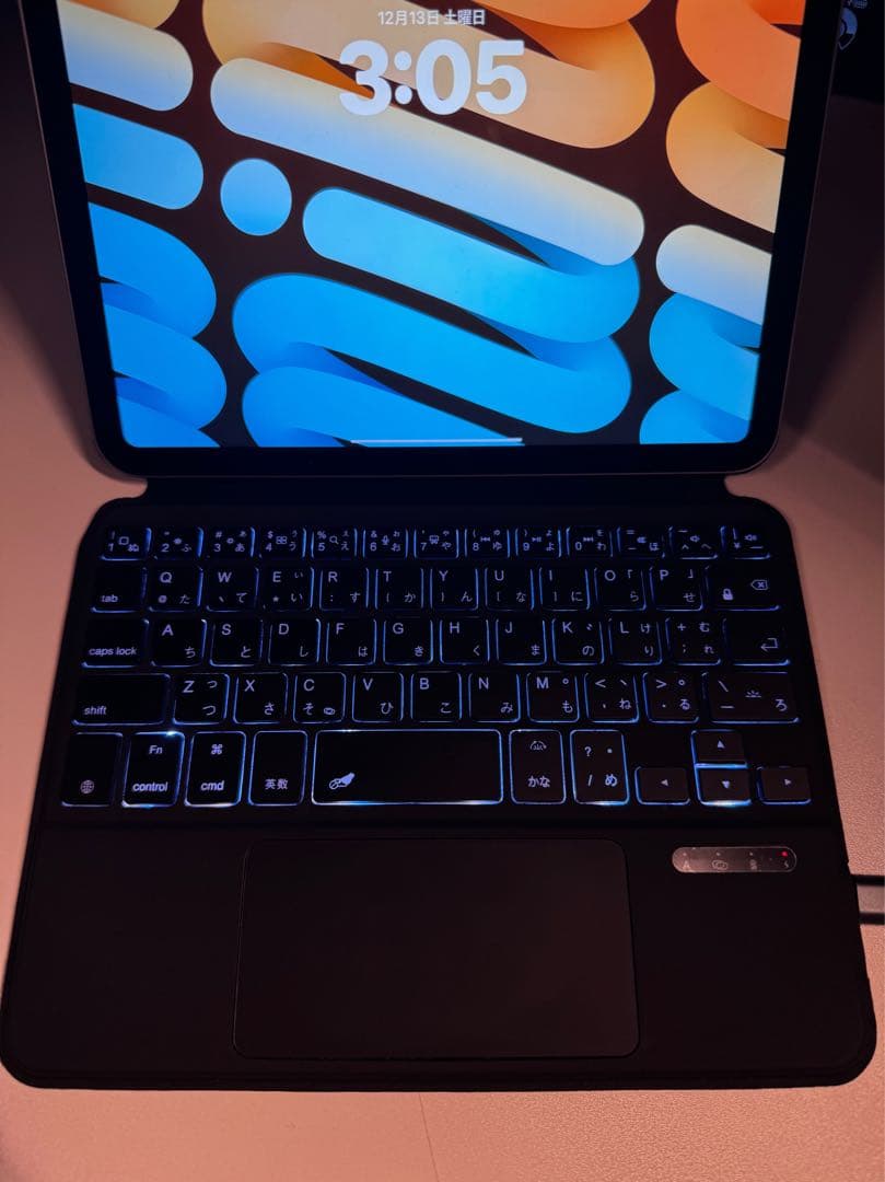 MePadKey 日本語配列キーボードケース iPad mini 7/6用