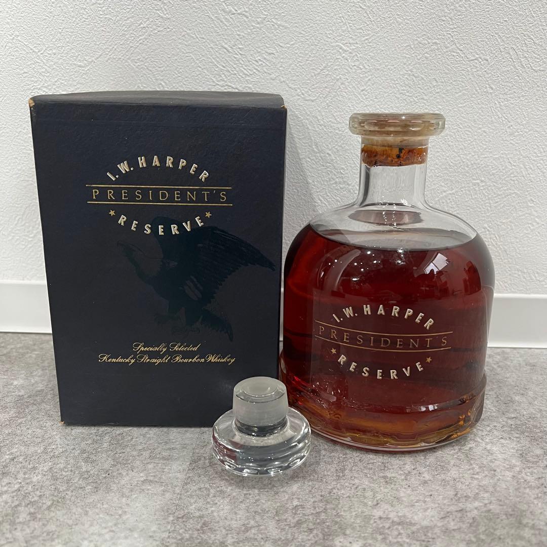 未開栓 I.W. Harper President's Reserve バーボン