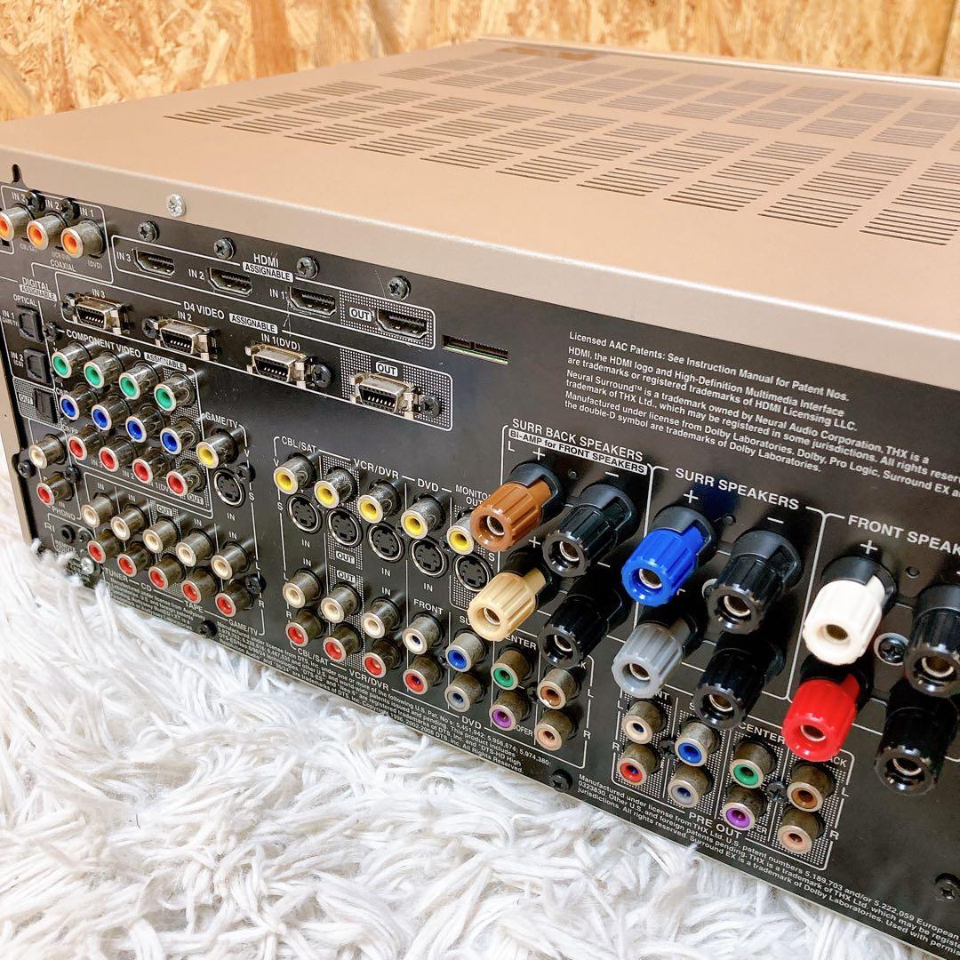 Onkyo tx-sa705 avアンプ　リモコン付き