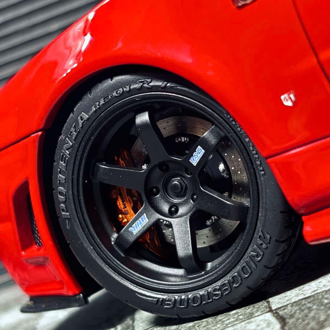 399台限定 1/18 モーターヘリックス 日産 スカイライン GT-R R34