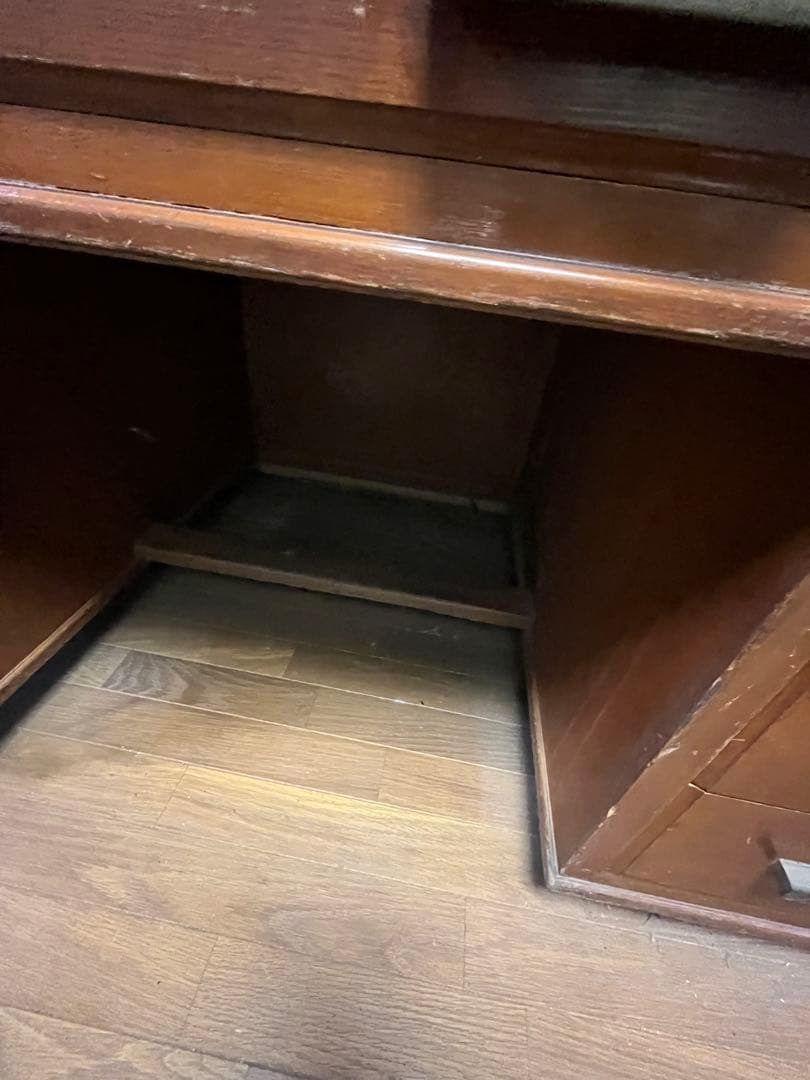 【極希少】昭和レトロ 特大 両袖机 151×90 会長室使用のヴィンテージ品