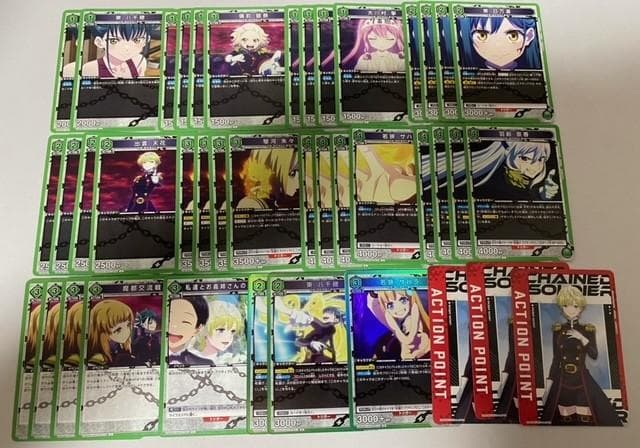 ユニオンアリーナ　魔都精兵のスレイブ　六番組　緑　デッキ　パーツ