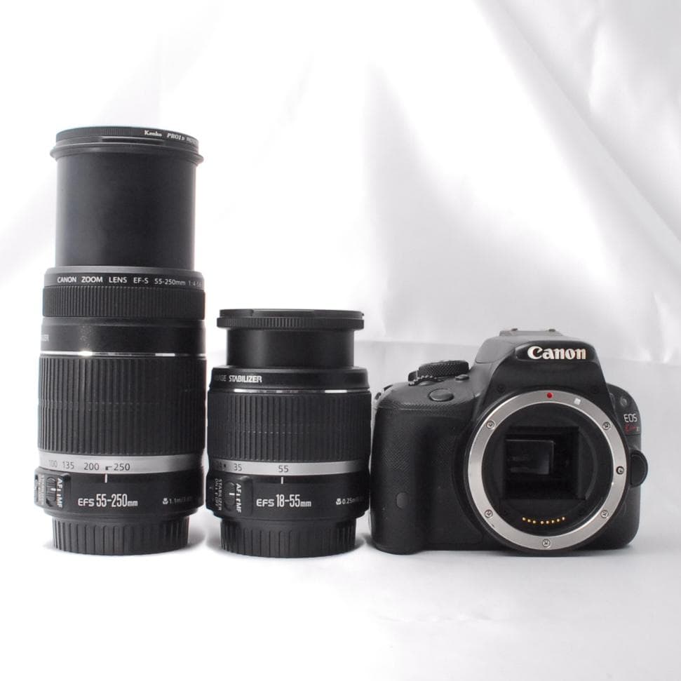 【ダブルレンズ✨】Canon kiss X7 絶品！手ブレ補正付き ！