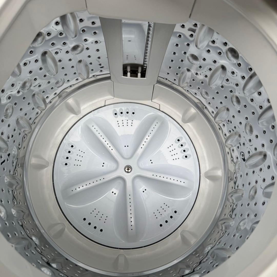 524⭐️2025年製★ほぼ新品★ヨドバシ　洗濯機　7KG ホワイト　一人暮らし