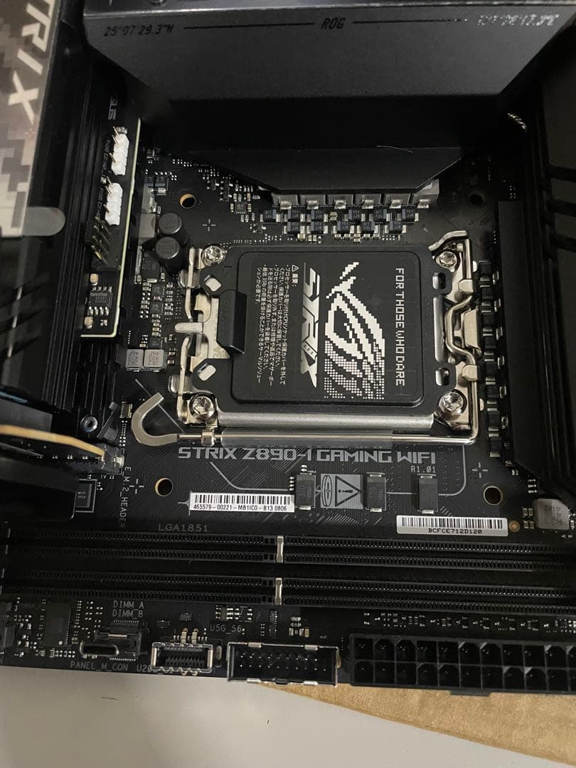 マザーボード ASUS ROG STRIX Z890-I GAMING WIFI