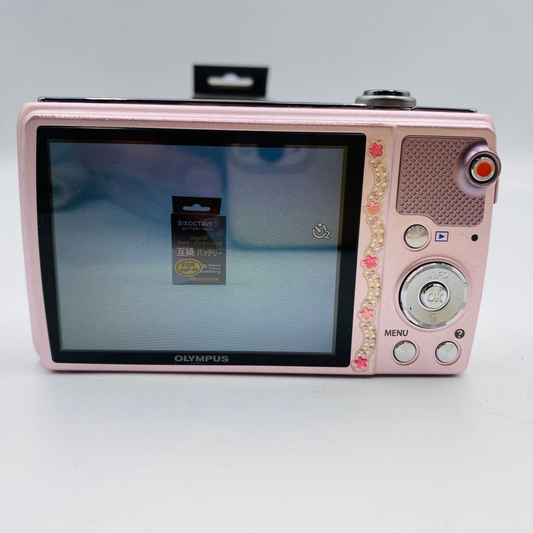 動作確認済 ⭐︎ピンク⭐︎ OLYMPUS VR-360 デジカメ