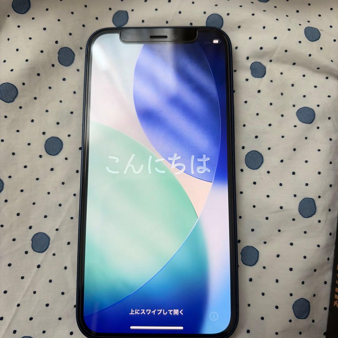 iPhone 12 mini 128GB ブルー SIMフリー バッテリー89%