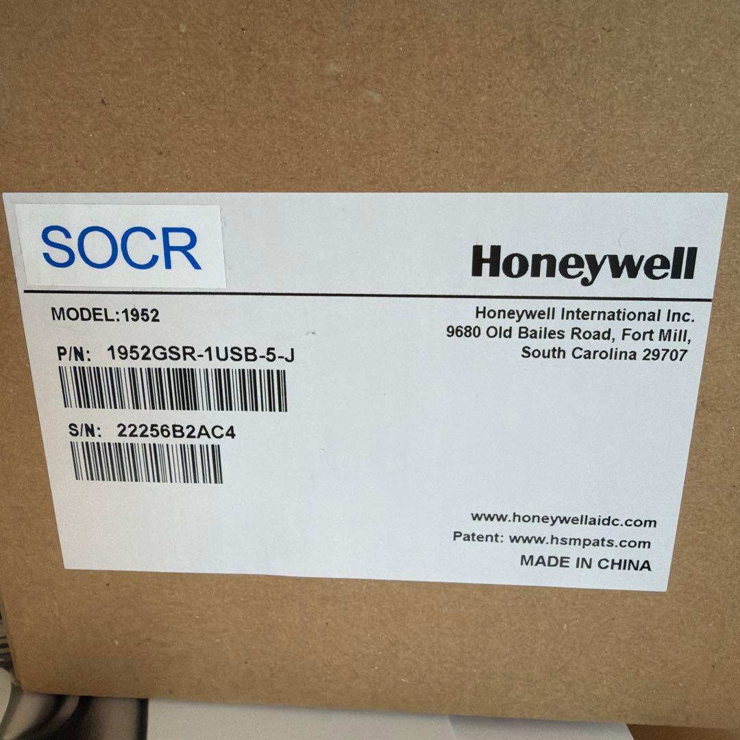 Honeywell Xenon 1952GSR 白　ソロモンOCR付