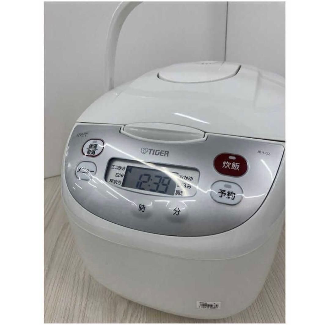 【新品/未使用】タイガー炊飯器1升 炊きたてマイコンホワイト＊メルカリコジマ購入