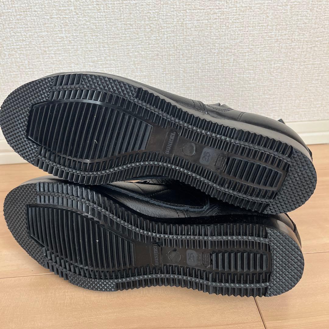 北原シューズ 編み上げ 25センチ