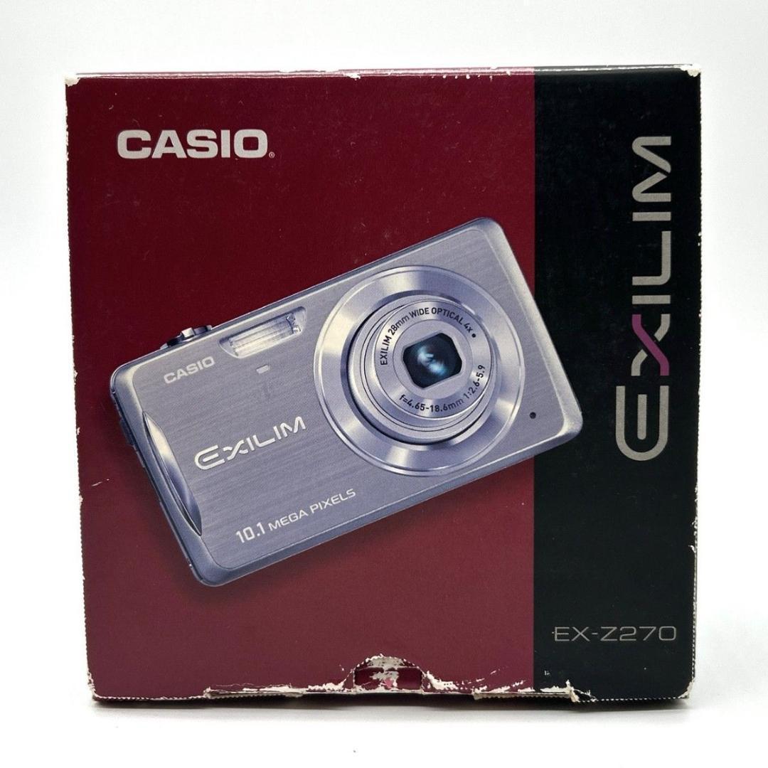 ジャンク CASIO EX-Z270 ゴールド EXILIM デジカメ カシオ