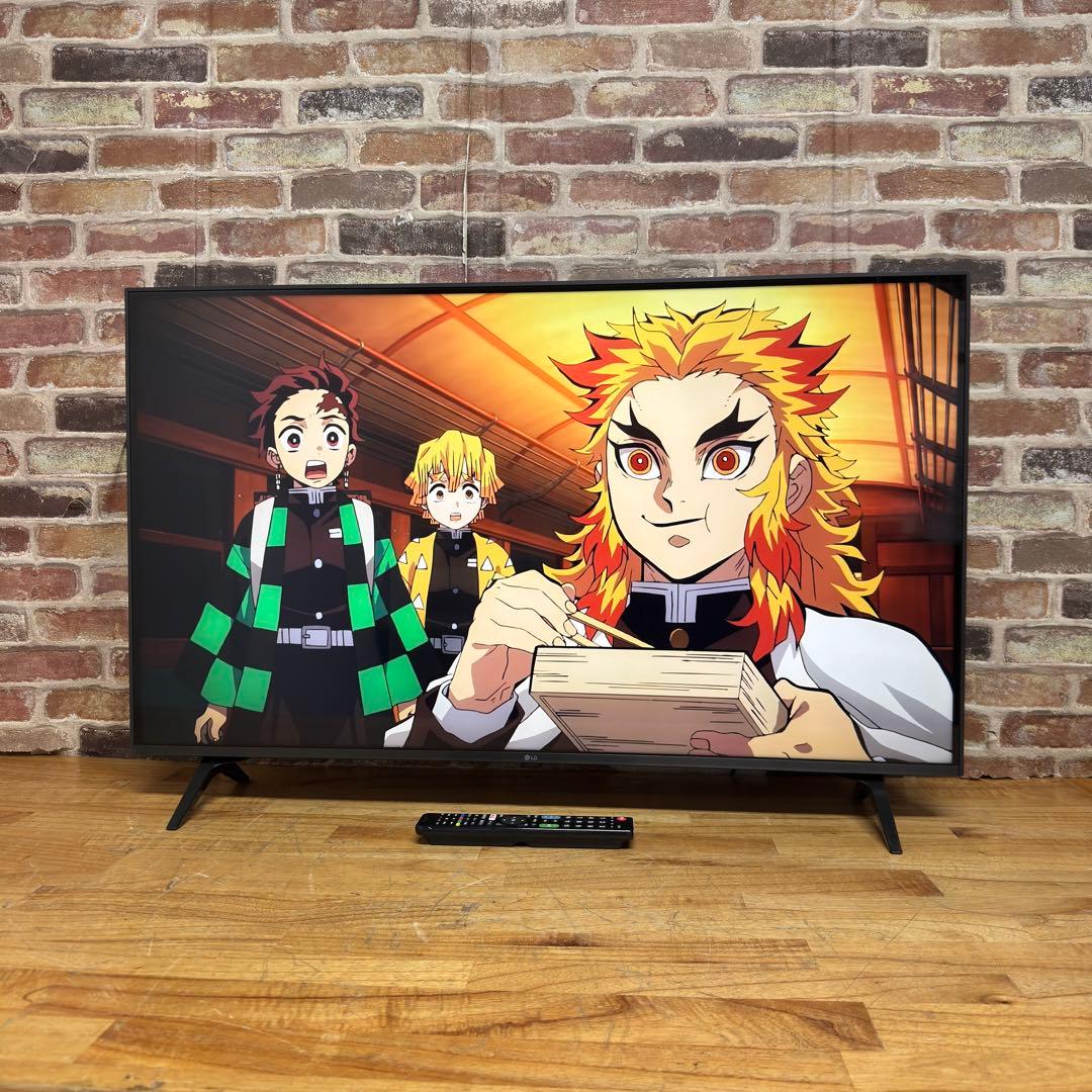 LG 50V型 4K 液晶テレビ 50UR801C0JB 動画アプリ 24年製