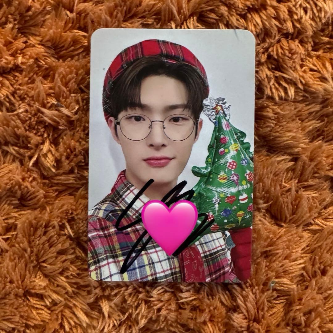 ATEEZ MINGI 直筆サイン トレカ send off Asia ③