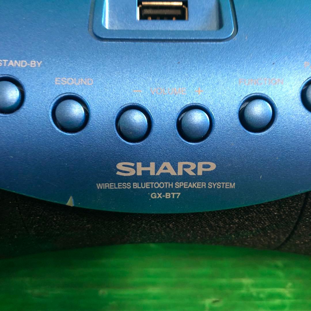SHARP GX-BT7 ワイヤレススピーカー 動作品