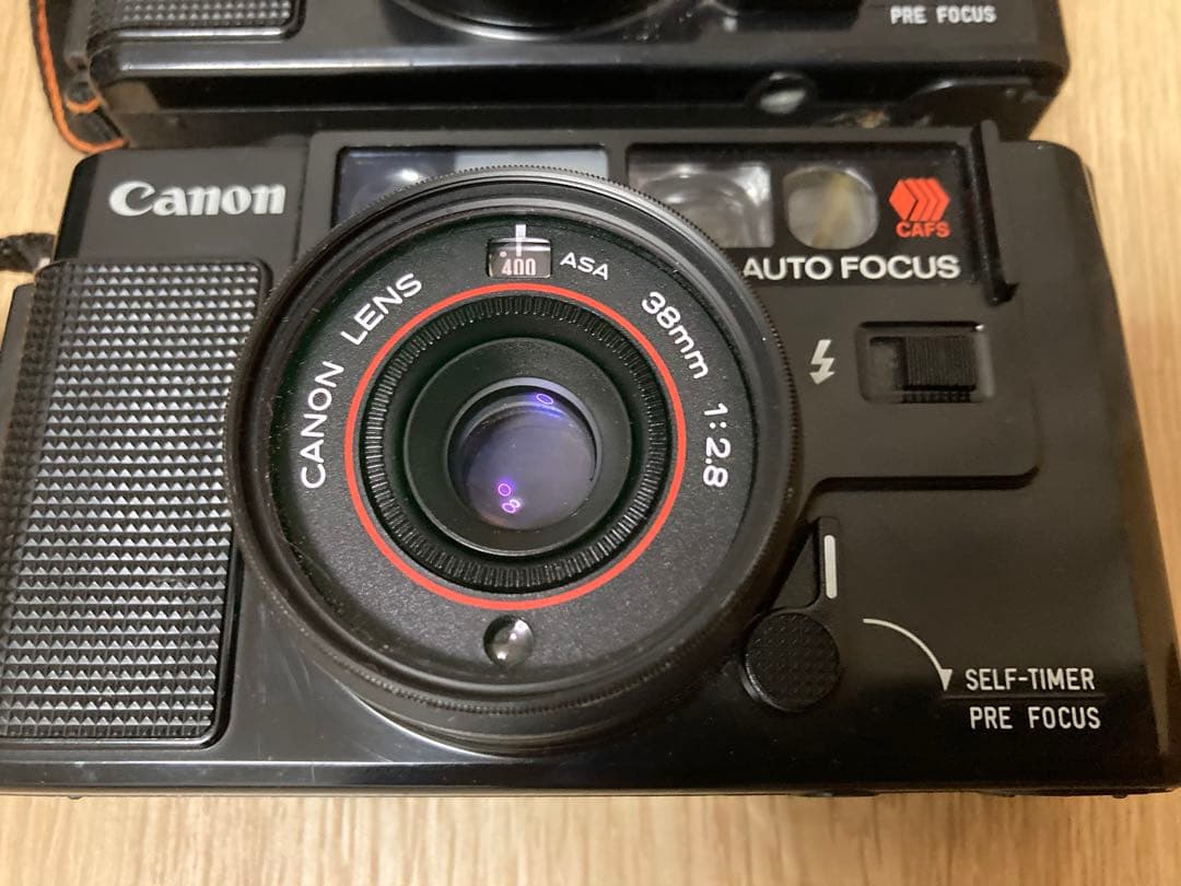 Canon AF35M 初代オートボーイ フィルムカメラ 2台セット　ジャンク