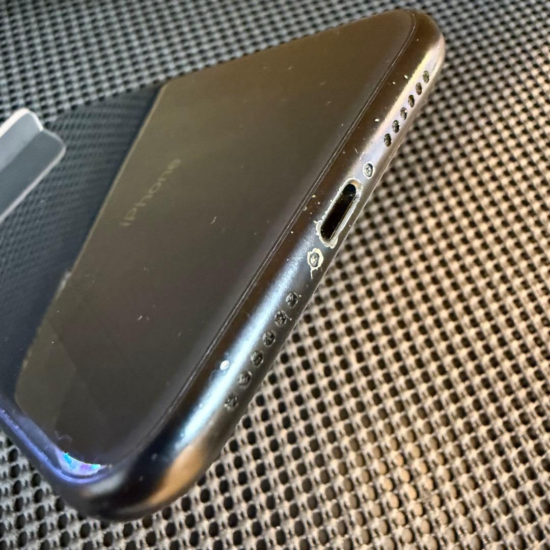 ジャンク iPhone XR 64GB ブラック SIMフリー バッテリー81%