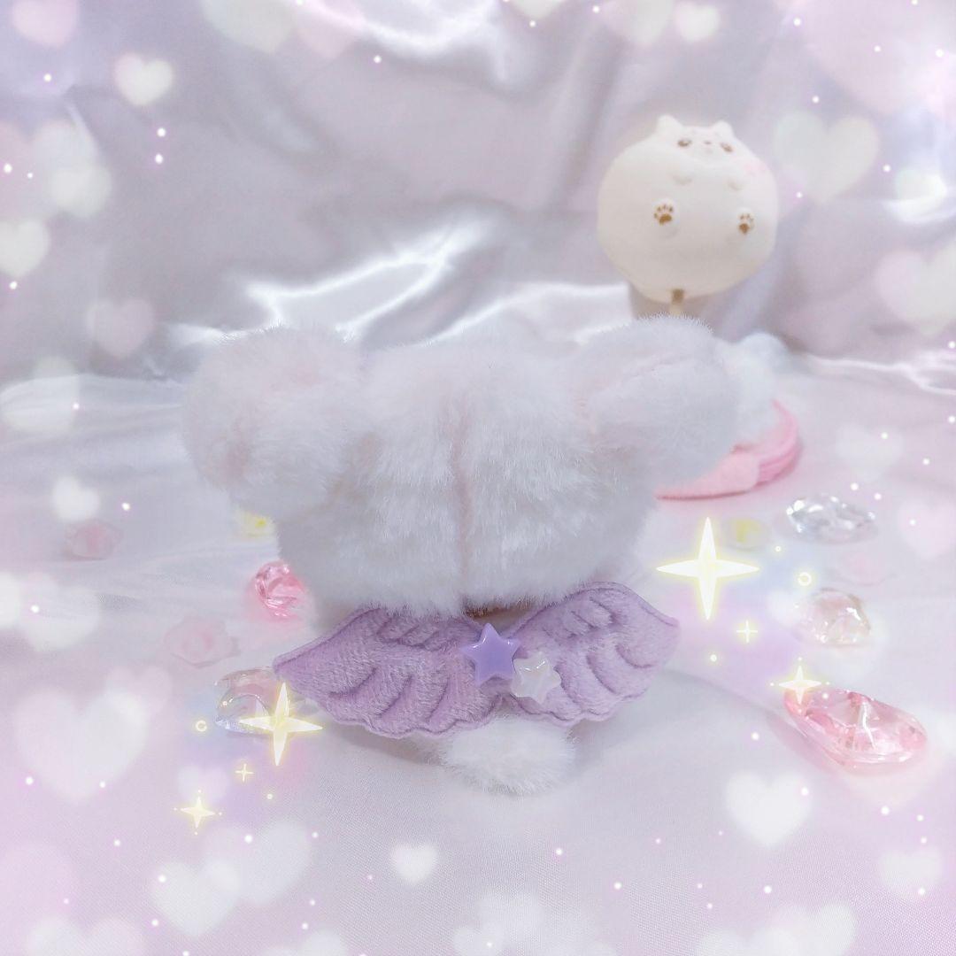 天使なようせいわたあめちゃん*゜ ぱーぷるちゃんぬいぐるみ