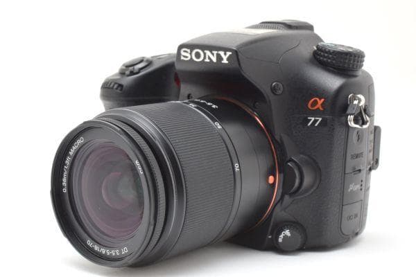 ソニー sony α77 DT 18-70 レンズセット 一眼レフカメラ