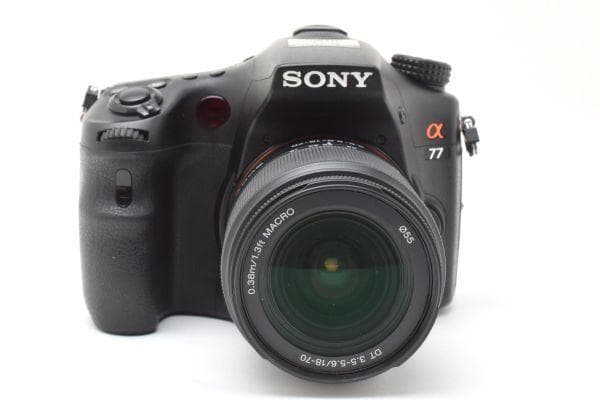 ソニー sony α77 DT 18-70 レンズセット 一眼レフカメラ