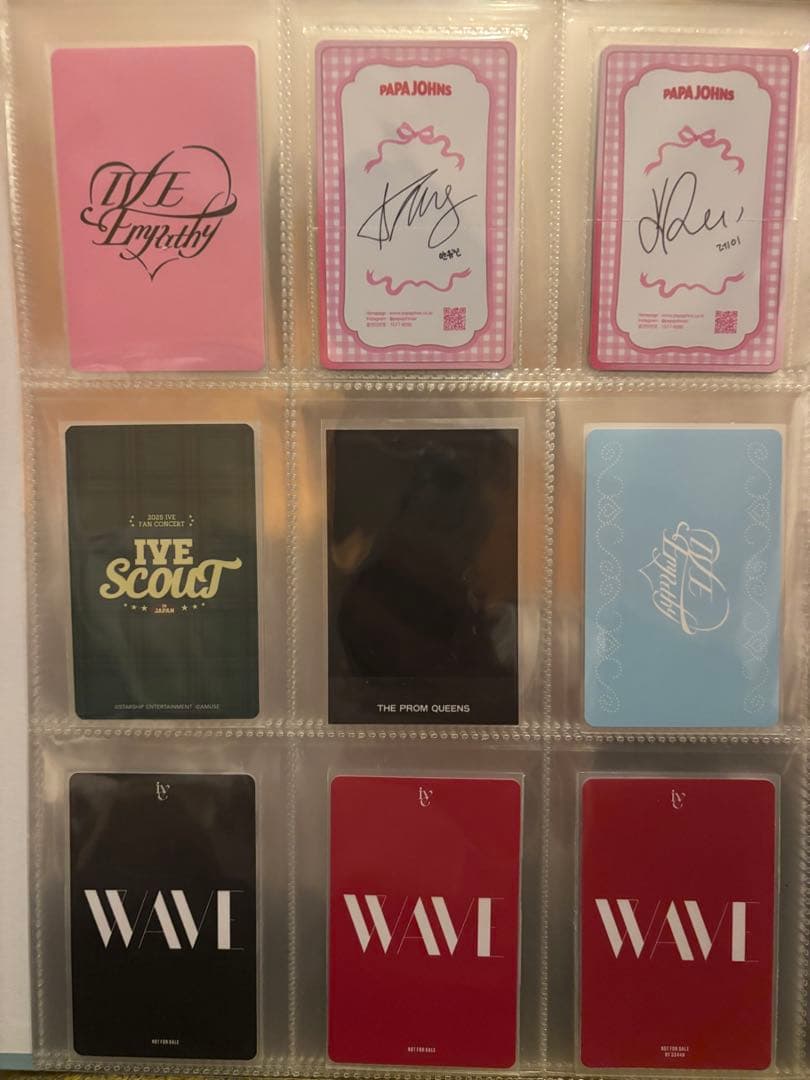 IVE トレカ　公式品　バラ売りのみ‼️