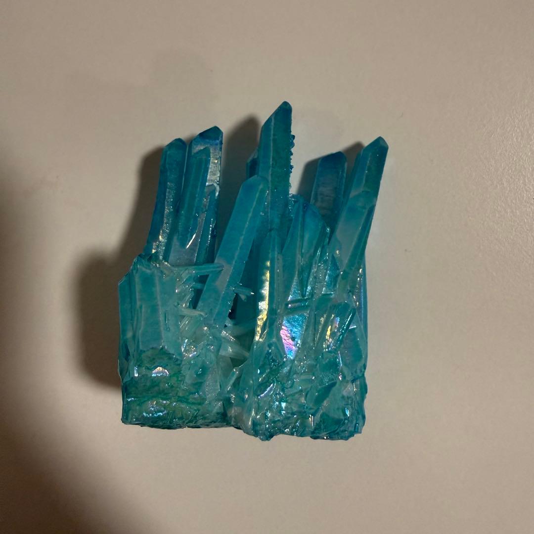 【極美】アクアオーラ クラスター 63g 原石 天然石 水晶 パワーストーン浄化