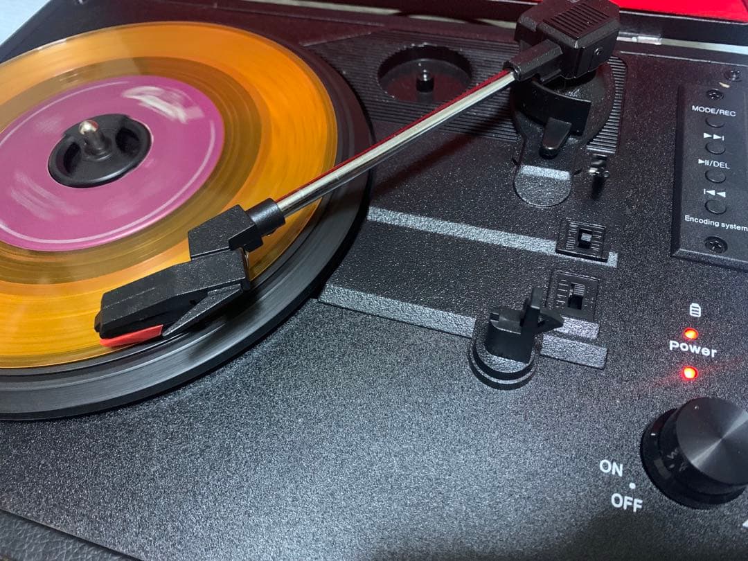 MUSITREND スーツケース型レコードプレーヤー