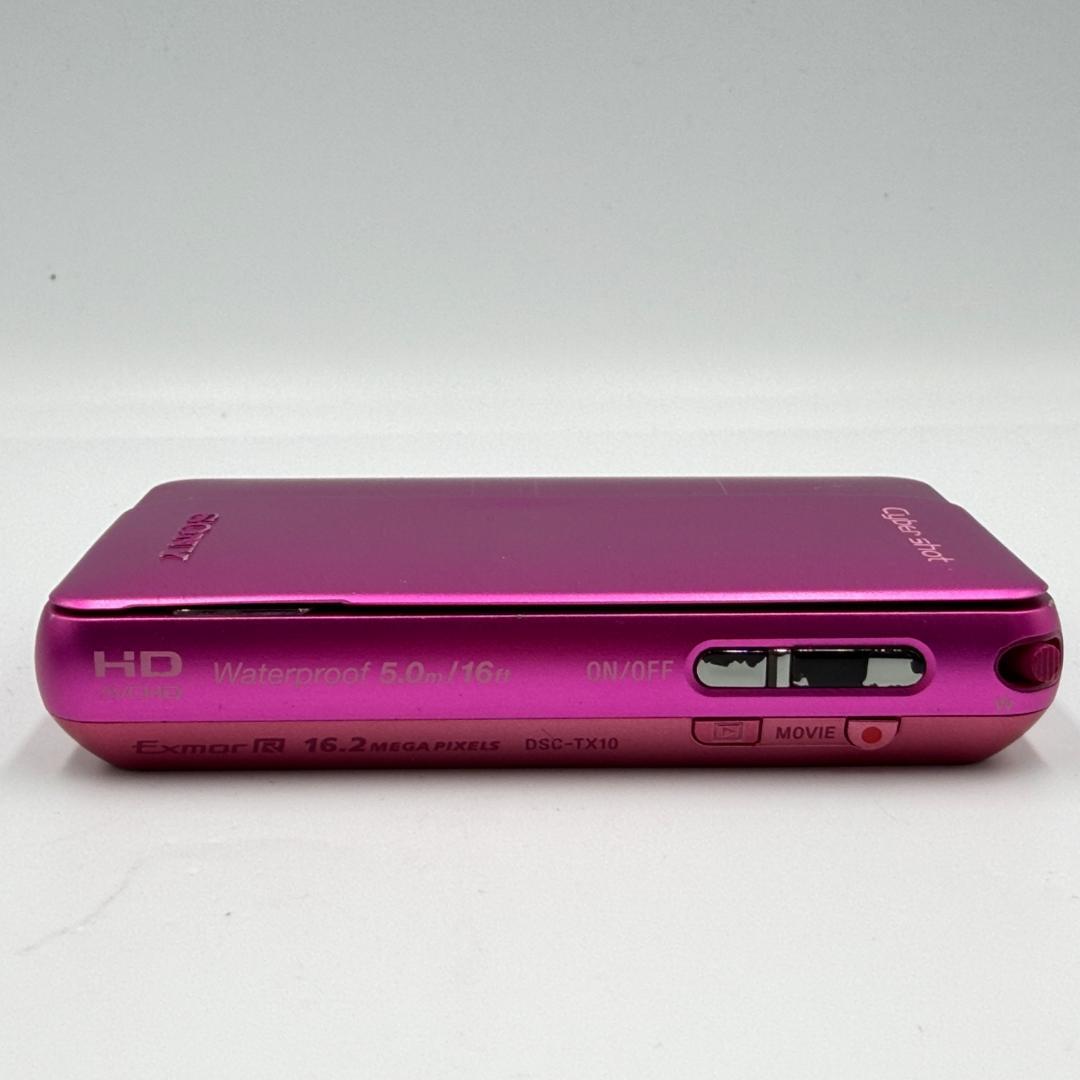 【動作品・特典無料有】SONY cyber-shot DSC-TX10 PINK