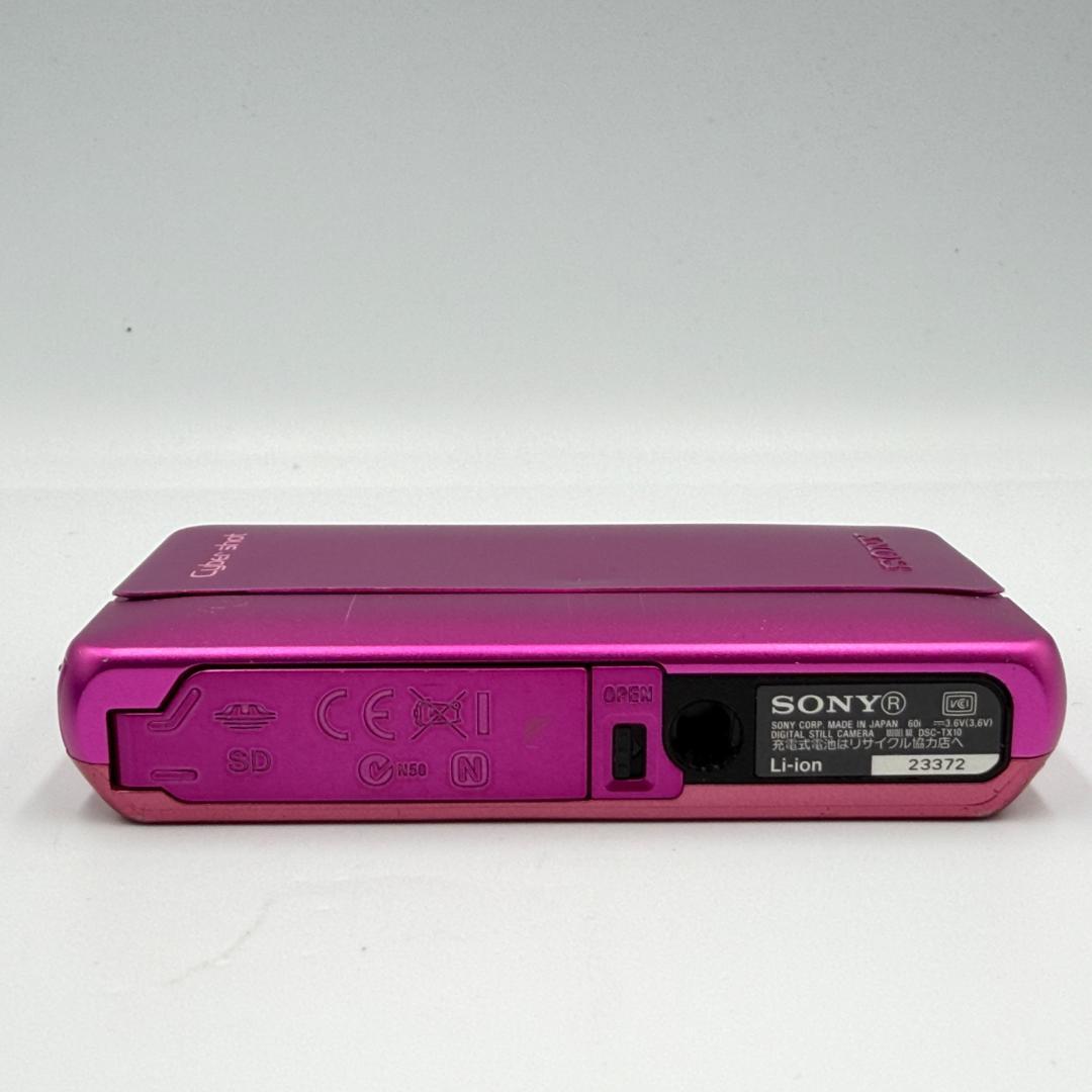 【動作品・特典無料有】SONY cyber-shot DSC-TX10 PINK